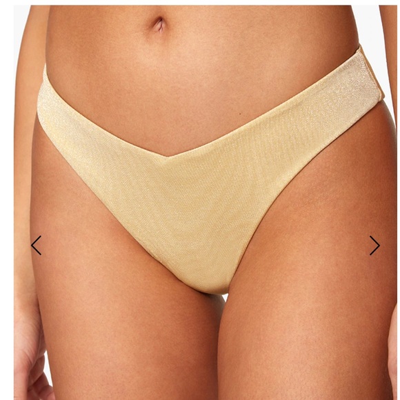 WeWoreWhat DELILAH GLITTER BIKINI BOTTOM - Picture 6 of 8